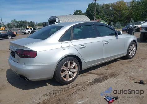 2010 Audi A4 2.0T Premium from USA, damaged, VIN WAUDFAFL2AN070916